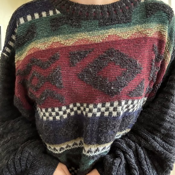 Vintage wool sweater - Picture 2 of 7